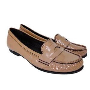 Cole Haan x Nike Air Pinch Maine Classic Loafers Slip On‎ Brown Womens Size 10B